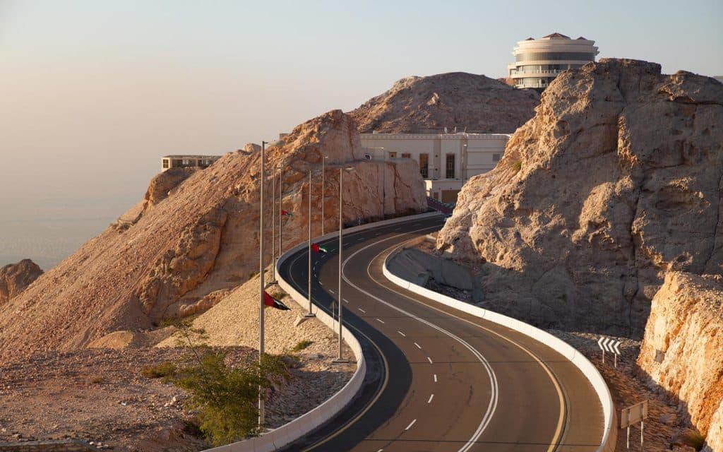 Ride to Jabal Hafeet Mountains