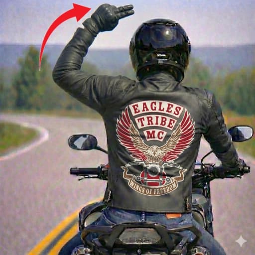 Hand signal for TURN/LANE-CHANGE RIGHT